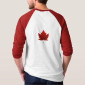 I Love Canada Jersey Canada Souvenir Sports Shirt (Achterkant)