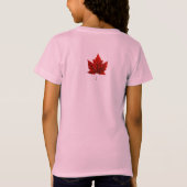 I Love Canada Kind Souvenir Canada Day Shirt (Achterkant)