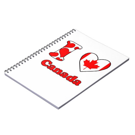 I love Canada Notitieboek (Linkerzijde)