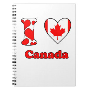 I love Canada Notitieboek