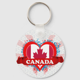  I Love Canada Sleutelhanger
