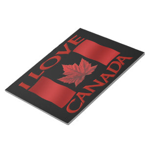 I Love Canada Souvenir Notepad Canada Gifts Notitieblok
