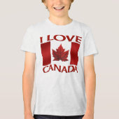 I Love Canada T-shirt Kind Souvenir Canada Shirt (Voorkant)