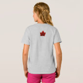 I Love Canada T-shirt Kind Souvenir Canada Shirt (Achterkant volledig)