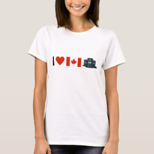 "I Love Canadian Oil" T-shirt voor dames
