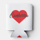 I Love Canberra - Australië Blikjeskoeler (Achterkant)