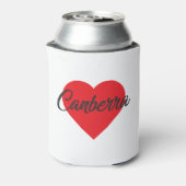 I Love Canberra - Australië Blikjeskoeler (Blikje Achterkant)