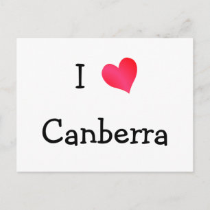 I Love Canberra Briefkaart