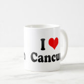 I Love Cancun, Mexico Koffiemok (Voorkant rechts)