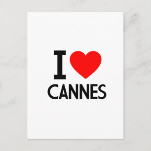 I Love Cannes Briefkaart