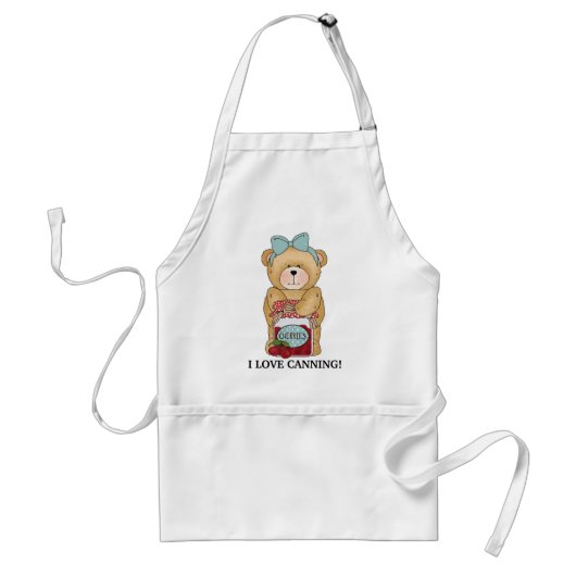 I Love Canning apron Standaard Schort (Voorkant)