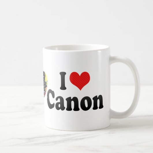 I Love Canon Koffiemok (Rechts)