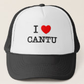 I Love Cantu Trucker Pet (Voorkant)