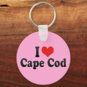 I Love Cape Cod Sleutelhanger (Voorkant)