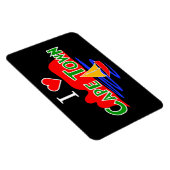 I Love Cape Town Table Mountain Large Flexi Magnet Magneet (Rechterzijde)