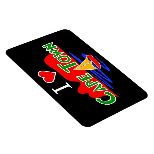 I Love Cape Town Table Mountain Large Flexi Magnet Magneet (Rechterzijde)