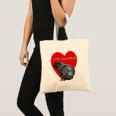 I Love Capybaras Tote Bag (Voorkant (product))