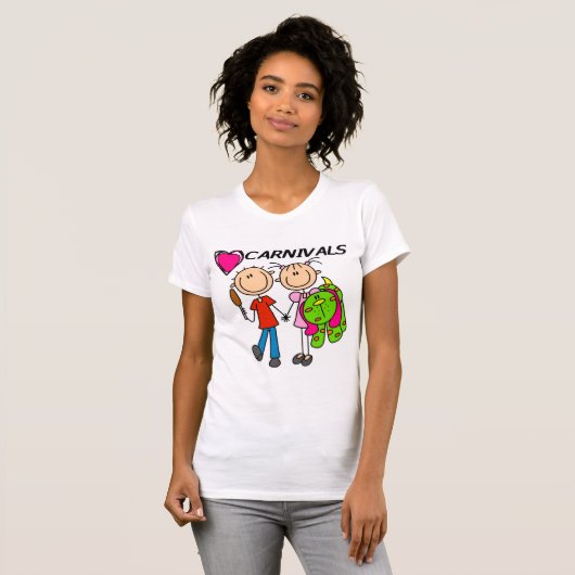 I Love Carnivals Tshirts and Gifts (Voorkant volledig)