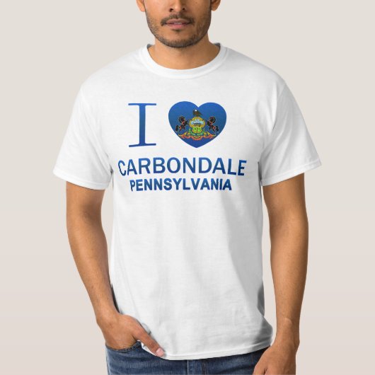 I Love Carobligale, PA T-shirt (Voorkant)