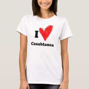 I love Casablanca T-shirt