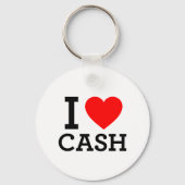 I Love Cash Sleutelhanger (Voorkant)