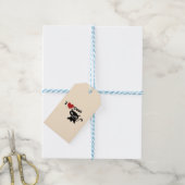 I Love Cat Cadeaulabel (Met Touw)