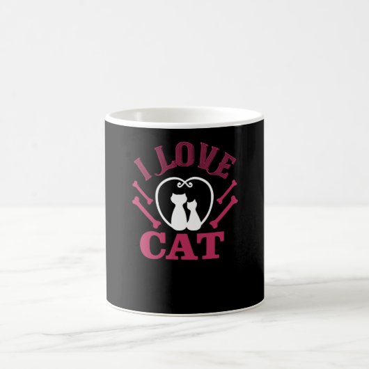I Love Cat Koffiemok (Center)