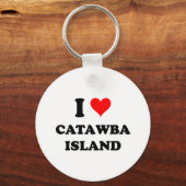 I Love Catawba Island Sleutelhanger (Voorkant)