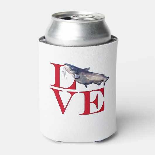 I Love Catfish Blikjeskoeler (Blikje Voorkant)