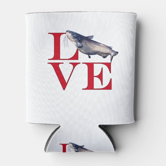 I Love Catfish Blikjeskoeler (Voorkant)