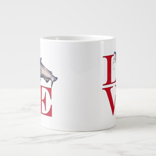 I Love Catfish Grote Koffiekop (Voorkant)