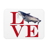 I Love Catfish Magneet (Horizontaal)