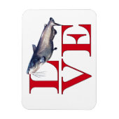 I Love Catfish Magneet (Verticaal)
