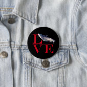 I Love Catfish Ronde Button 7,6 Cm (In situ)