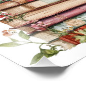 I Love Cats and Books Foto Afdruk (Hoek)