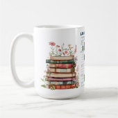 I Love Cats and Books Koffiemok (Links)