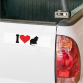 I Love Cats * Bumpersticker (Op Truck)