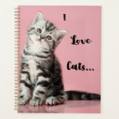 I Love Cats Calendar Planner (Voorkant)