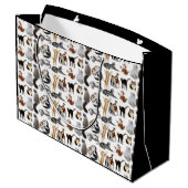 I Love Cats Cft Gift Bag Large Cadeautasje (Achterkant Gekanteld)
