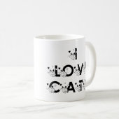 I Love Cats Coffee Mok (Voorkant rechts)