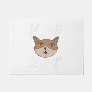 I love cats duvet cover deurmat