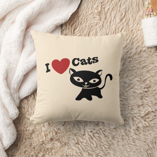 I love cats kussen (Deken)