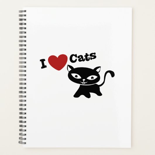 I love cats planner (Voorkant)