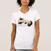 I Love Cats  Scoop Neck Shirt (Voorkant)