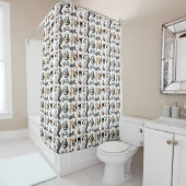 I Love Cats Shower Curtain Douchegordijn (In situ)
