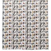 I Love Cats Shower Curtain