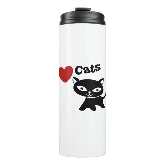 I love cats thermosbeker (Voorkant)