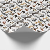 I Love Cats Wrapping Paper Cadeaupapier (Hoek)