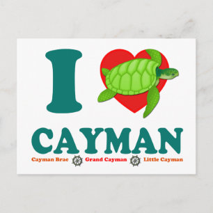 I Love Cayman Briefkaart