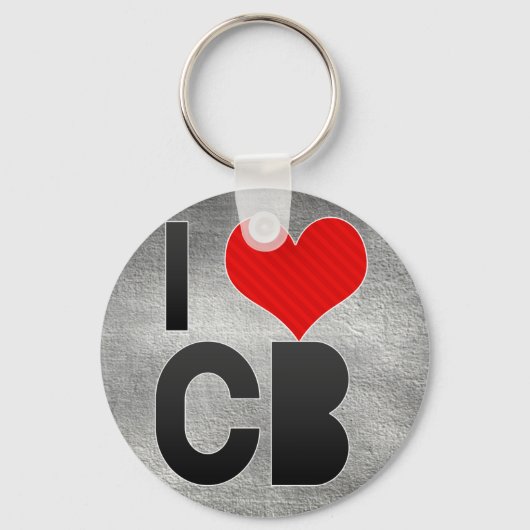 I Love CB Sleutelhanger (Voorkant)